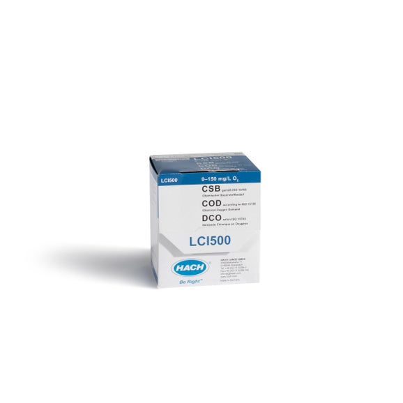 COD küvettateszt - ISO 15705, 0-150 mg/liter O₂