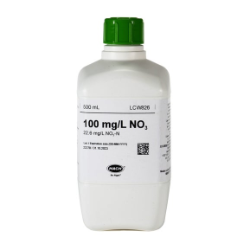 Nitrát standard, 100 mg/L NO₃ (22,6 mg/L NO₃-N), 500 mL