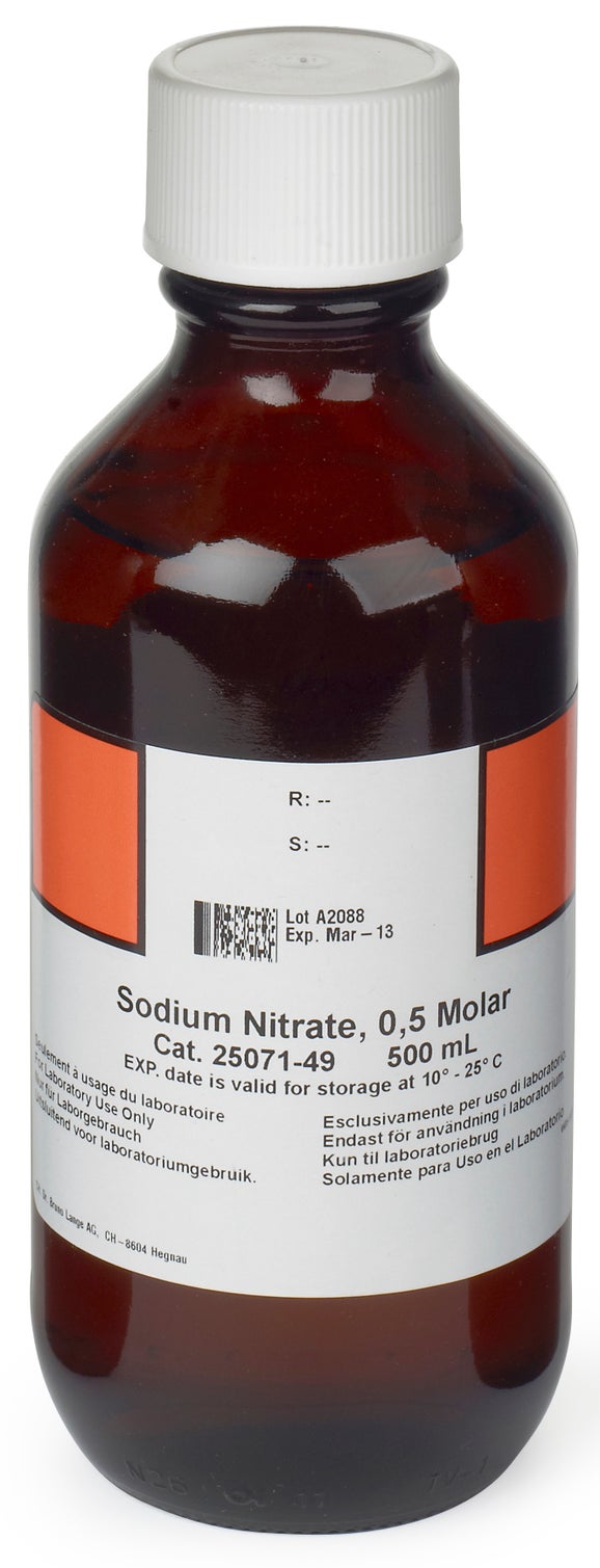 Nátrium-nitrát, 0,5 M, 500 mL, 924x elemzőhöz