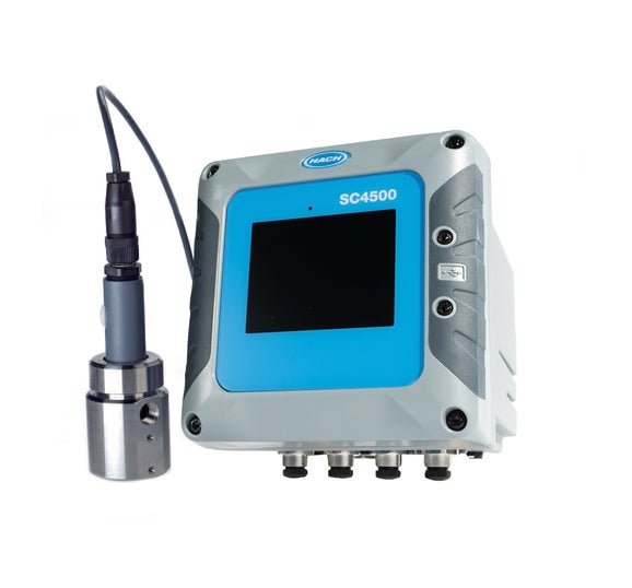 Polymetron 2582sc oldottoxigén-analizátor, Claros rendszerrel kompatibilis, Profibus DP, 100–240 V AC, tápkábel nélkül