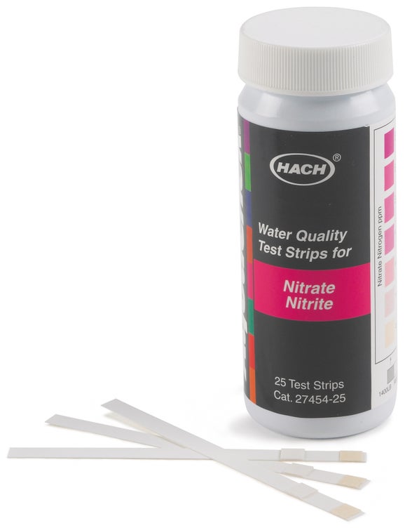 Tesztcsíkok, nitrát: 0–50 mg/L és nitrit: 0–3 mg/L, 25 teszt