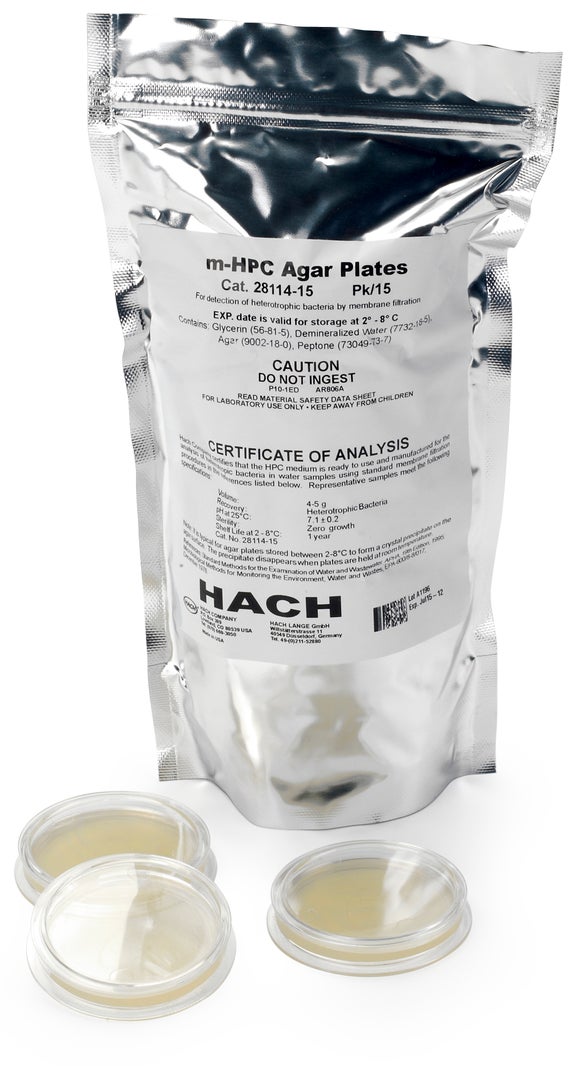 m-HPC Agar Plates, 6x pk/15