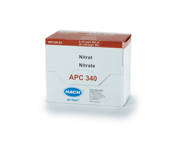 Nitrát küvettateszt 5,0 - 35 mg/liter NO3-N