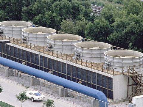 power generation cooling towers